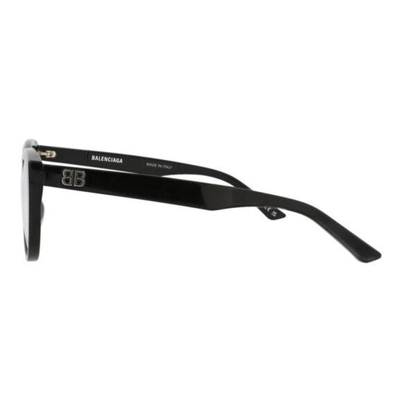 Balenciaga Womens Round/Oval Black Black Transparent Fashion Designer Eyewear - Picture 3 of 4